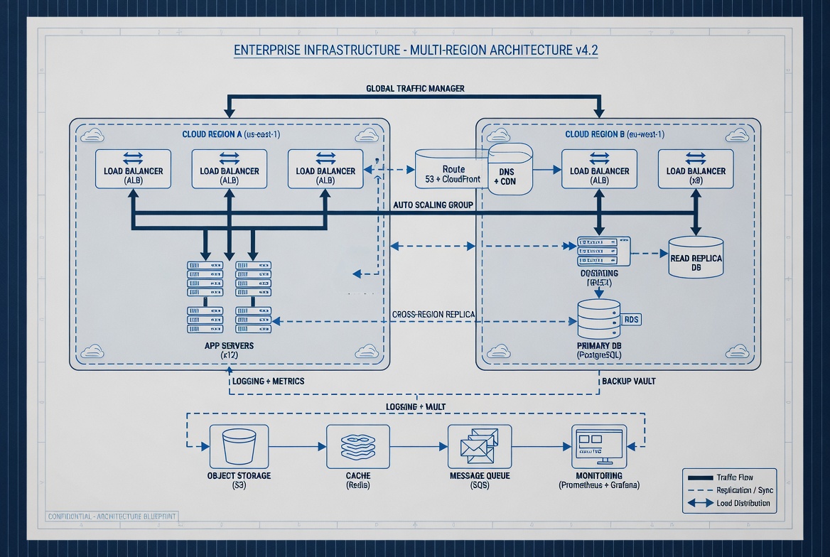 Systems architecture diagram